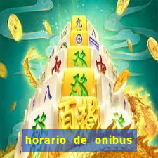 horario de onibus santos dumont x juiz de fora